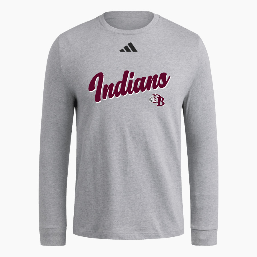 DOBYNS-BENNETT HIGH SCHOOL INDIANS adidas Men's Long Sleeve Fresh Tee