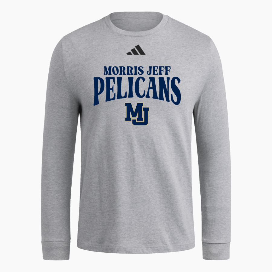 Morris Jeff Pelicans adidas Men's Long Sleeve Fresh Tee