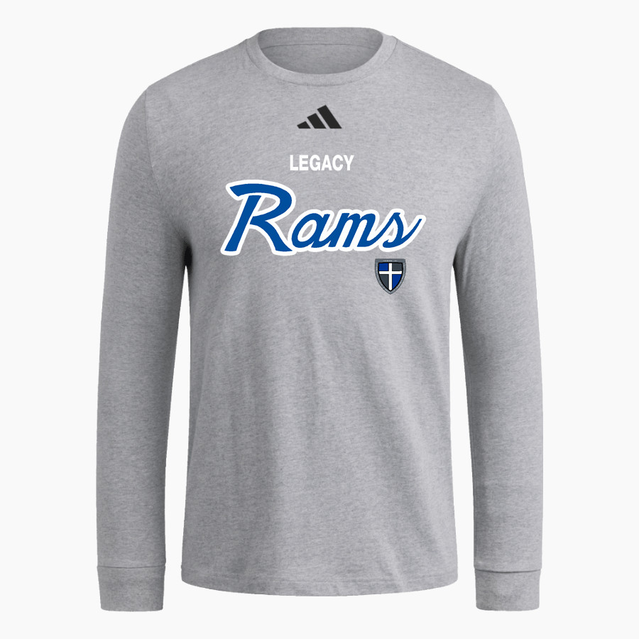 Legacy Rams adidas Men's Long Sleeve Fresh Tee