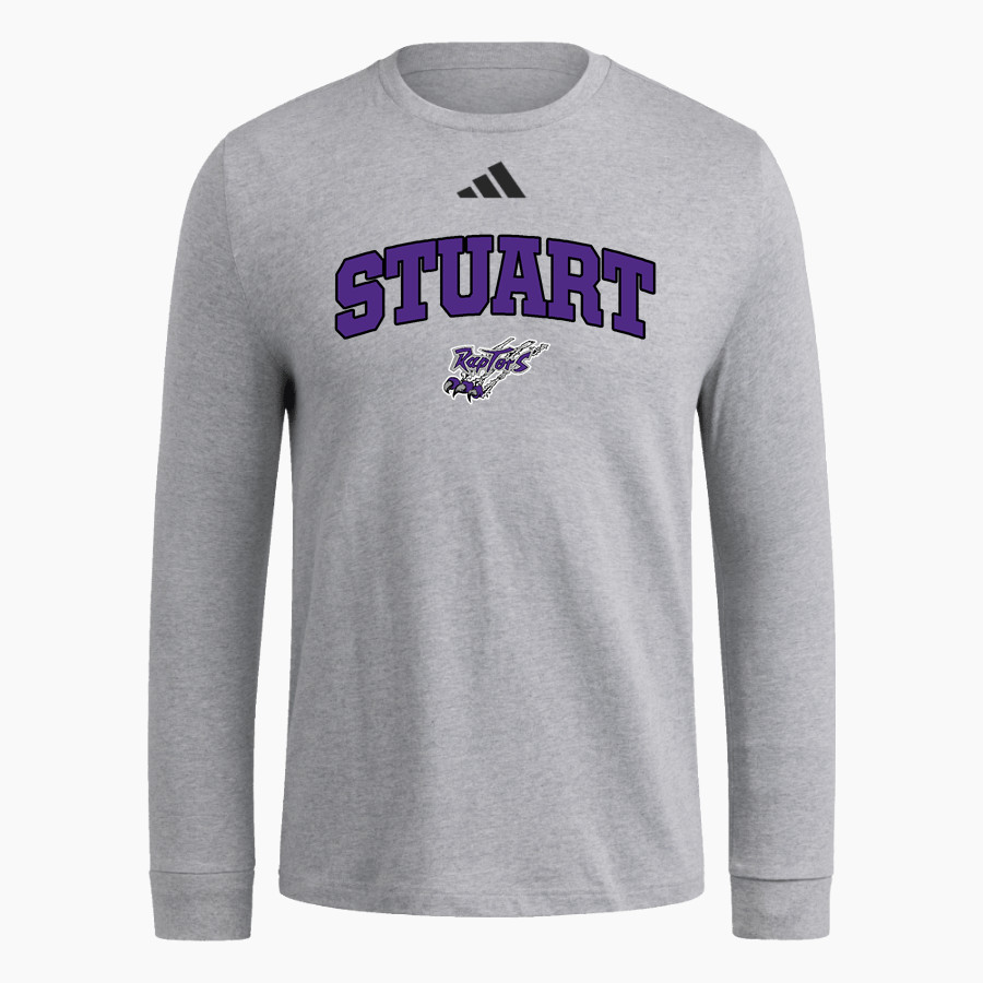 Stuart Raptors <span class="pdp-name-mascot">Stuart Raptors</span> adidas Men's Long Sleeve Fresh Tee