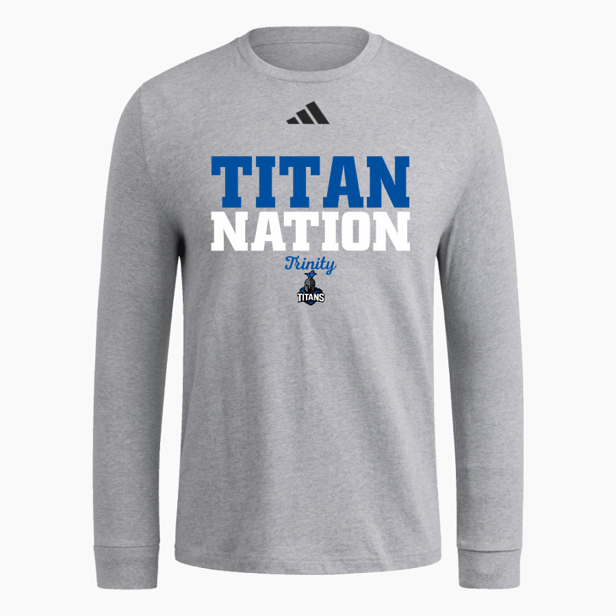 TRINITY COLLEGIATE SCHOOL TITANS <span class="pdp-name-mascot">TRINITY COLLEGIATE TITANS</span> adidas Men's Long Sleeve Fresh Tee