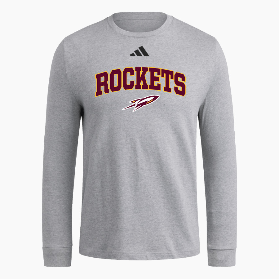 RICHMOND-BURTON HIGH SCHOOL ROCKETS adidas Men's Long Sleeve Fresh Tee