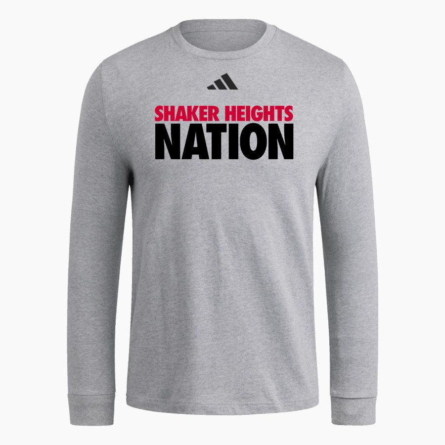 Shaker Heights Schools <span class="pdp-name-mascot">Shaker Heights</span> adidas Men's Long Sleeve Fresh Tee