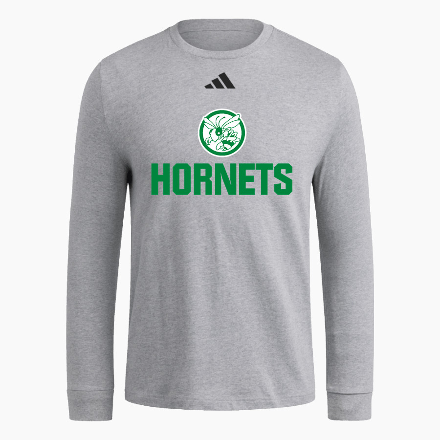 Hudson Hornets adidas Men's Long Sleeve Fresh Tee