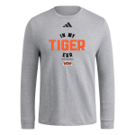 Tech High School Tigers <span class="pdp-name-mascot">Tech High School</span> adidas Men's Long Sleeve Fresh Tee Front Thumbnail