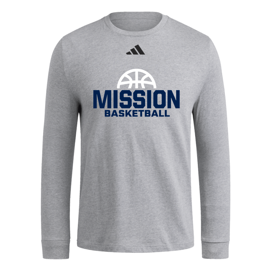 Mission University Mission University <span class="pdp-name-mascot">Mission University</span> adidas Men's Long Sleeve Fresh Tee
