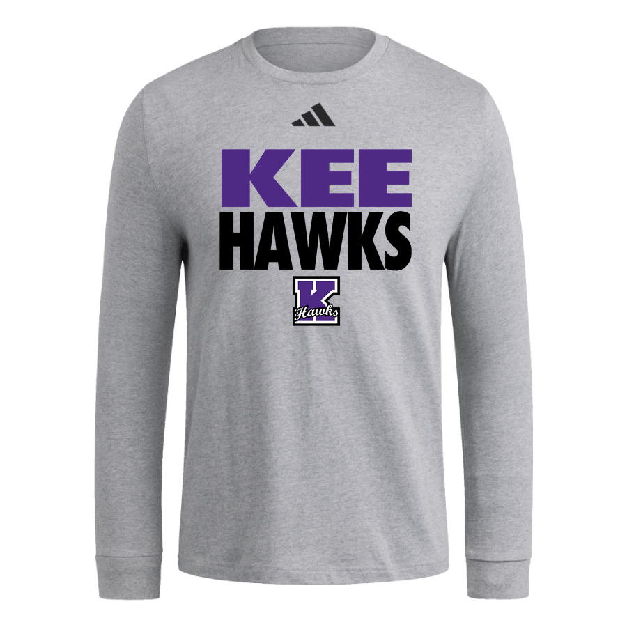 Kee Hawks <span class="pdp-name-mascot">Kee Hawks</span> adidas Men's Long Sleeve Fresh Tee