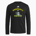 Mahone Mustangs adidas Men's Long Sleeve Fresh Tee Front Thumbnail