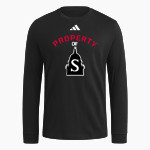 SPRINGFIELD HIGH SCHOOL SENATORS <span class="pdp-name-mascot">SPRINGFIELD SENATORS</span> adidas Men's Long Sleeve Fresh Tee Front Thumbnail