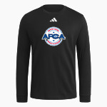 AFCA adidas Men's Long Sleeve Fresh Tee Front Thumbnail