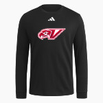 VANDERCOOK LAKE HIGH SCHOOL JAYHAWKS adidas Men's Long Sleeve Fresh Tee Front Thumbnail