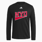 NYO NYO <span class="pdp-name-mascot">NYO</span> adidas Men's Long Sleeve Fresh Tee Front Thumbnail