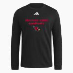 JOHANNESBURG-LEWISTON HIGH SCH CARDINALS <span class="pdp-name-mascot">JOHANNESBURG - LEWISTON CARDINALS</span> adidas Men's Long Sleeve Fresh Tee Front Thumbnail