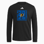 FARRELL HIGH SCHOOL STEELERS <span class="pdp-name-mascot">FARRELL STEELERS</span> adidas Men's Long Sleeve Fresh Tee Front Thumbnail