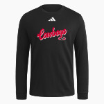 CLARION-GOLDFIELD-DOWS HIGH SCHOOL COWBOYS <span class="pdp-name-mascot">CLARION - GOLDFIELD COWBOYS</span> adidas Men's Long Sleeve Fresh Tee Front Thumbnail