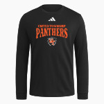 UNITED TOWNSHIP HIGH SCHOOL PANTHERS adidas Men's Long Sleeve Fresh Tee Front Thumbnail