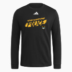 Potsdam Police Deptartment Police <span class="pdp-name-mascot">Potsdam Police Deptartment Police</span> adidas Men's Long Sleeve Fresh Tee Front Thumbnail
