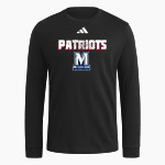 Mission University Mission University adidas Men's Long Sleeve Fresh Tee Front Thumbnail