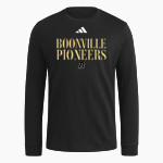 Boonville Pioneers <span class="pdp-name-mascot">Boonville Pioneers</span> adidas Men's Long Sleeve Fresh Tee Front Thumbnail