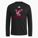 South Heart Eagles adidas Men's Long Sleeve Fresh Tee Front Thumbnail