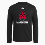 Marquette Sentinels adidas Men's Long Sleeve Fresh Tee Front Thumbnail