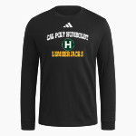 Cal Poly Humboldt Lumberjacks <span class="pdp-name-mascot">Humboldt State Lumberjacks</span> adidas Men's Long Sleeve Fresh Tee Front Thumbnail