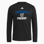 Christendom College Online Store <span class="pdp-name-mascot">Christendom College Crusaders</span> adidas Men's Long Sleeve Fresh Tee Front Thumbnail