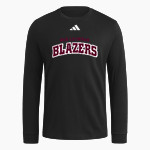 NEW Lutheran BLAZERS <span class="pdp-name-mascot">NORTHEASTERN WI LUTHERAN BLAZERS</span> adidas Men's Long Sleeve Fresh Tee Front Thumbnail