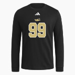 MIAMI SENIOR HIGH SCHOOL STINGAREES adidas Men's Long Sleeve Fresh Tee Front Thumbnail