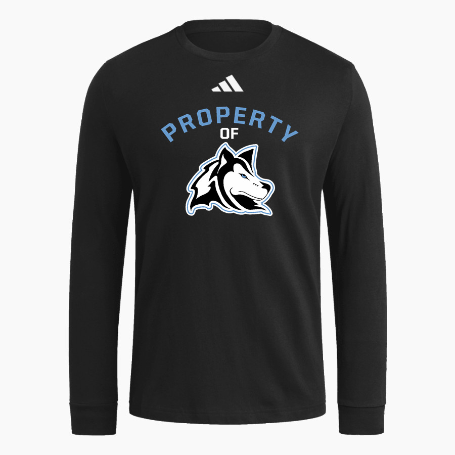 FOREST HILLS NORTHERN HIGH HUSKIES adidas Men's Long Sleeve Fresh Tee