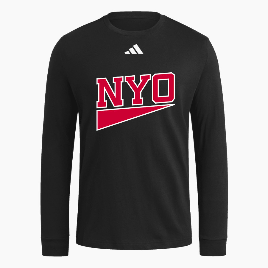 NYO NYO <span class="pdp-name-mascot">NYO</span> adidas Men's Long Sleeve Fresh Tee