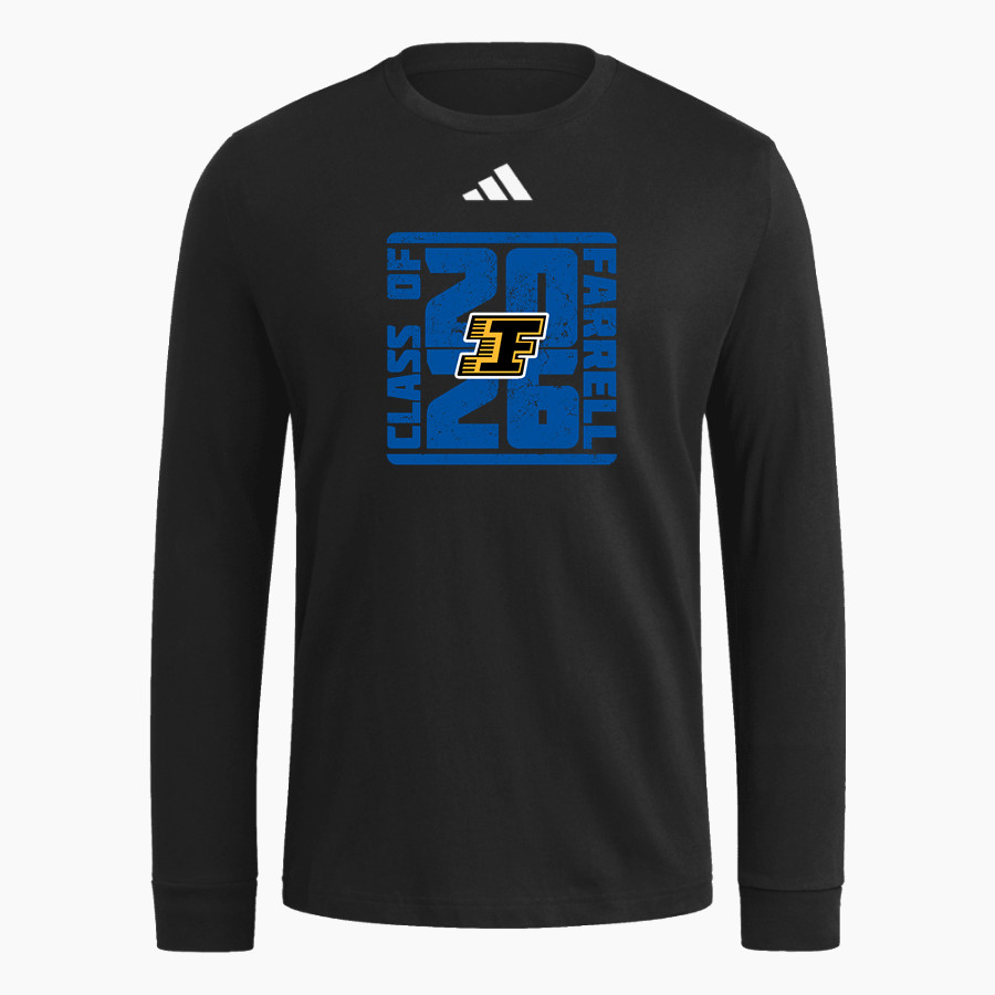 FARRELL HIGH SCHOOL STEELERS <span class="pdp-name-mascot">FARRELL STEELERS</span> adidas Men's Long Sleeve Fresh Tee
