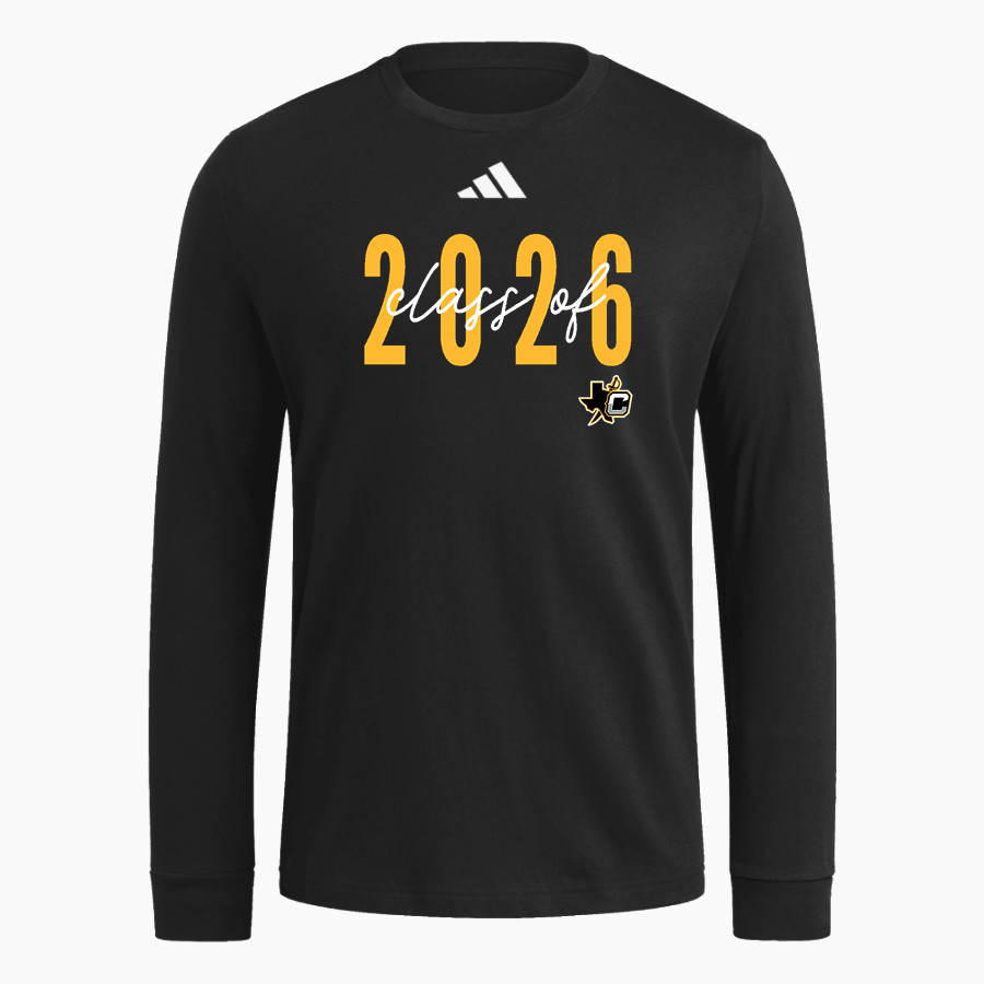 CRANDALL HIGH SCHOOL PIRATES adidas Men's Long Sleeve Fresh Tee