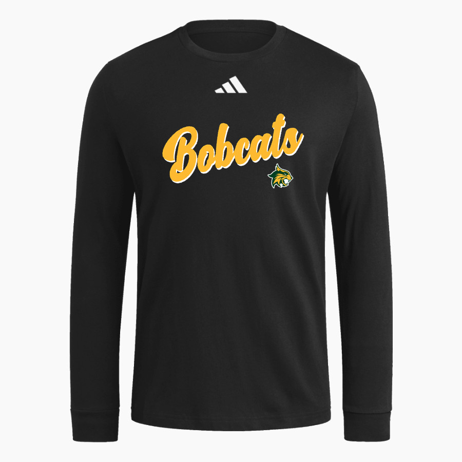 BENBROOK MIDDLE HIGH SCHOOL BOBCATS <span class="pdp-name-mascot">BENBROOK MIDDLE BOBCATS</span> adidas Men's Long Sleeve Fresh Tee