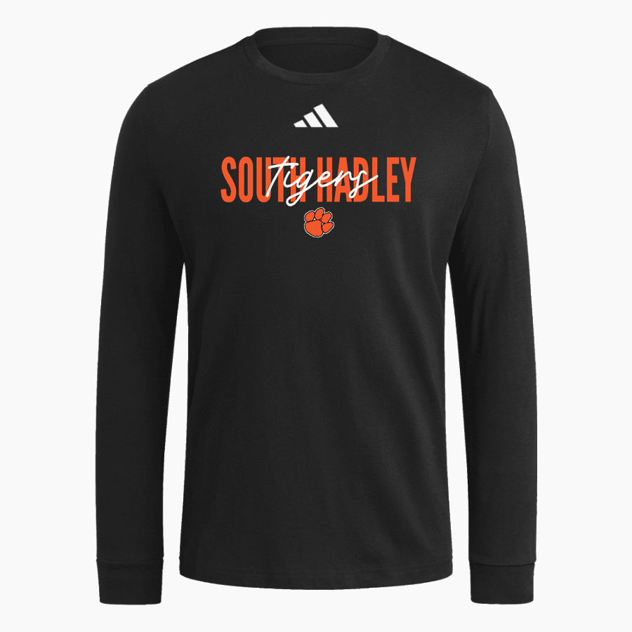 SOUTH HADLEY HIGH SCHOOL TIGERS adidas Men's Long Sleeve Fresh Tee