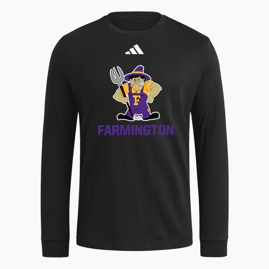 FARMINGTON HIGH SCHOOL FARMERS <span class="pdp-name-mascot">FARMINGTON FARMERS</span> adidas Men's Long Sleeve Fresh Tee