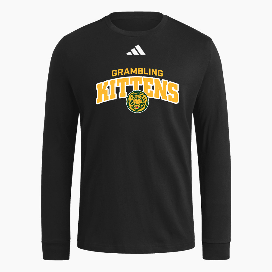 Grambling Kittens adidas Men's Long Sleeve Fresh Tee