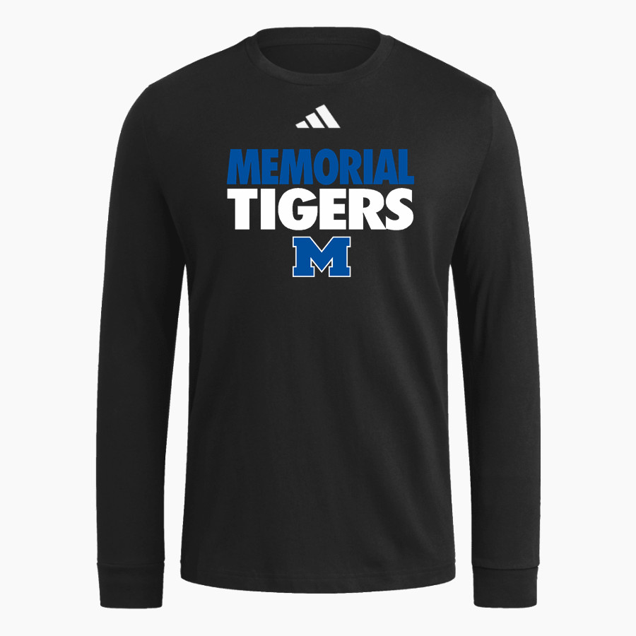Memorial Tigers adidas Men's Long Sleeve Fresh Tee