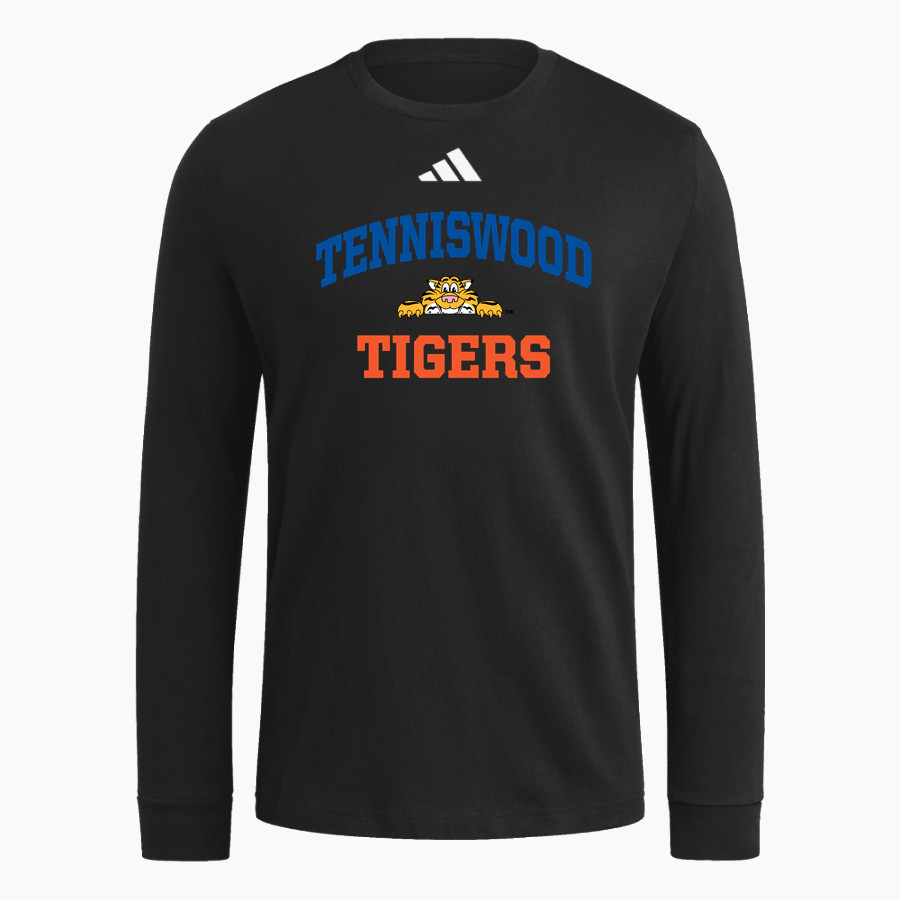 Tenniswood Tigers <span class="pdp-name-mascot">Tenniswood Elementary School Tigers</span> adidas Men's Long Sleeve Fresh Tee