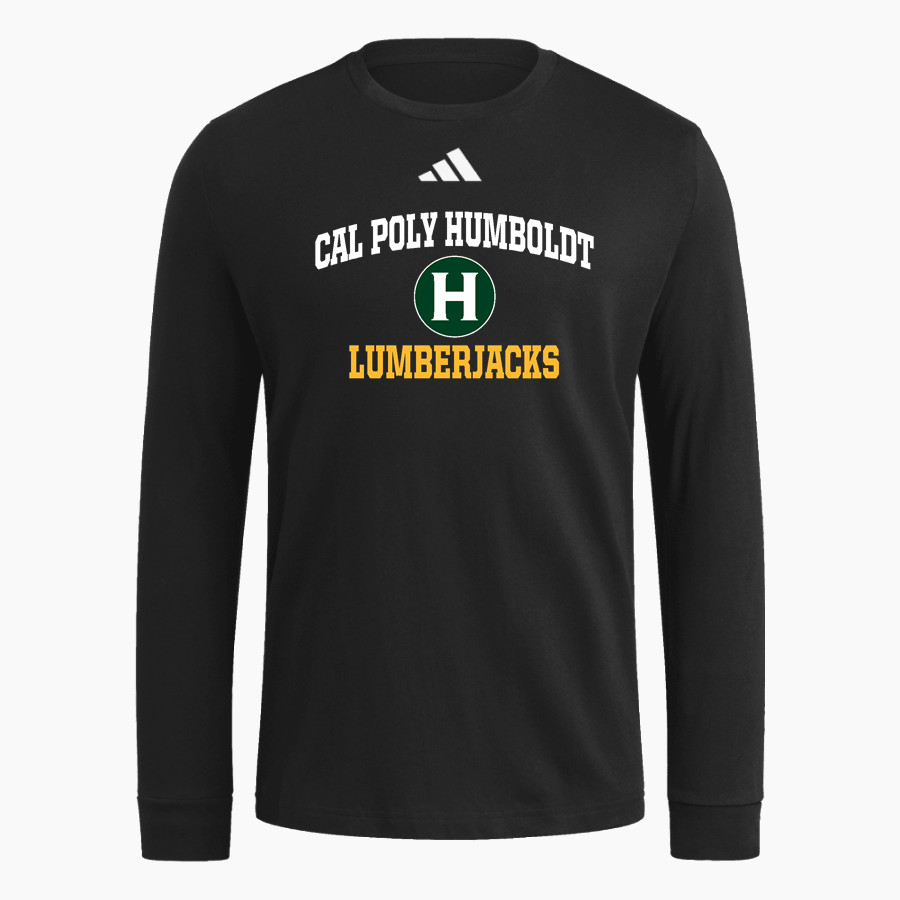 Cal Poly Humboldt Lumberjacks <span class="pdp-name-mascot">Humboldt State Lumberjacks</span> adidas Men's Long Sleeve Fresh Tee