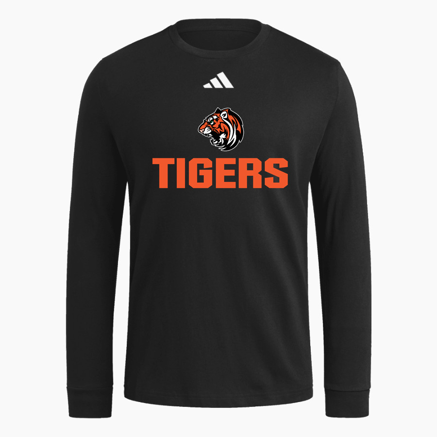 WARSAW HIGH SCHOOL TIGERS <span class="pdp-name-mascot">WARSAW TIGERS</span> adidas Men's Long Sleeve Fresh Tee