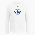 AFCA adidas Men's Long Sleeve Fresh Tee Front Thumbnail