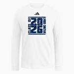 Lynden Christian Lyncs <span class="pdp-name-mascot">LYNDEN CHRISTIAN HIGH SCHOOL Lyncs</span> adidas Men's Long Sleeve Fresh Tee Front Thumbnail