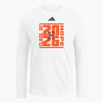 Hope College Online Athletics Store <span class="pdp-name-mascot">Hope Flying Dutch</span> adidas Men's Long Sleeve Fresh Tee Front Thumbnail