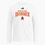 MANCELONA HIGH SCHOOL IRONMEN <span class="pdp-name-mascot">MANCELONA IRONMEN</span> adidas Men's Long Sleeve Fresh Tee Front Thumbnail