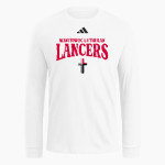 Manitowoc Lutheran Lancers <span class="pdp-name-mascot">Manitowoc Lutheran High School Lancers</span> adidas Men's Long Sleeve Fresh Tee Front Thumbnail