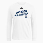 Mission University Mission University adidas Men's Long Sleeve Fresh Tee Front Thumbnail