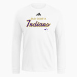 EAST COWETA HIGH SCHOOL INDIANS adidas Men's Long Sleeve Fresh Tee Front Thumbnail