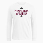 Perspectives Warriors adidas Men's Long Sleeve Fresh Tee Front Thumbnail
