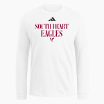 South Heart Eagles adidas Men's Long Sleeve Fresh Tee Front Thumbnail